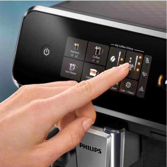 Philips EP2334/10 Αυτόματη Μηχανή Espresso 15bar με Μύλο,4 ροφήματα με ιδανική κρέμα, άρωμα και θερμοκρασία,,LatteGo ,AquaClean Philips EP2334/10 Αυτόματη Μηχανή Espresso 15bar με Μύλο,4 ροφήματα με ιδανική κρέμα, άρωμα και θερμοκρασία,,LatteGo ,AquaClean