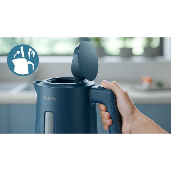 PHILIPS HD9411/70 Βραστήρας, 2200 W ,ΜΠΛΕ ,1.7 LT,,Φίλτρο Νερού