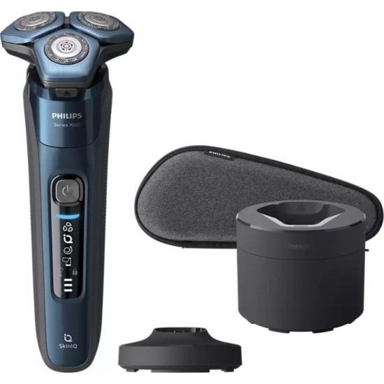 Philips S7786/55 Wet & Dry Blue Black Series 7000 Ξυριστική Μηχανή Προσώπου Επαναφορτιζόμενη Philips S7786/55 Wet & Dry Blue Black Series 7000 Ξυριστική Μηχανή Προσώπου Επαναφορτιζόμενη