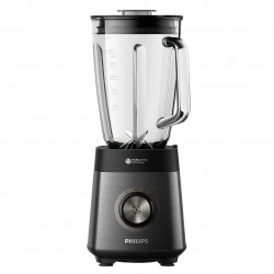 Philips HR3040/00 Μπλέντερ για Smoothies με Γυάλινη Κανάτα 2lt 1200W Μαύρο
