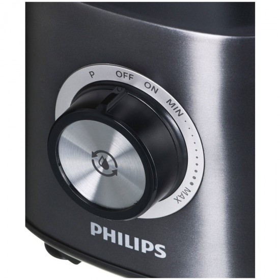Philips HR3040/00 Μπλέντερ για Smoothies με Γυάλινη Κανάτα 2lt 1200W Μαύρο Philips HR3040/00 Μπλέντερ για Smoothies με Γυάλινη Κανάτα 2lt 1200W Μαύρο