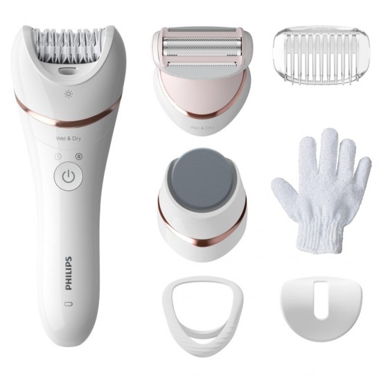 Philips BRE730/10 Αποτριχωτική Μηχανή Wet & Dry (6 σε 1)