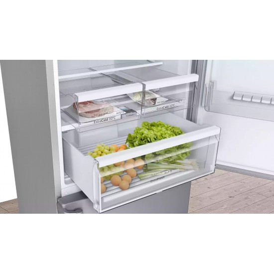 Pitsos PKNB56XLEP Ψυγειοκαταψύκτης 508lt NoFrost Υ193xΠ70xΒ80εκ. Inox Pitsos PKNB56XLEP Ψυγειοκαταψύκτης 508lt NoFrost Υ193xΠ70xΒ80εκ. Inox