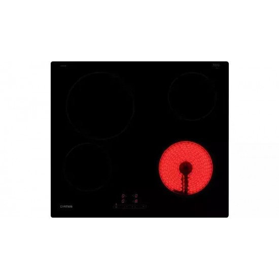 Pitsos CRE611S06 Αυτόνομη Κεραμική Εστία (60cm) EasyTouch ,High Speed, Pitsos CRE611S06 Αυτόνομη Κεραμική Εστία (60cm) EasyTouch ,High Speed,
