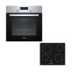 PITSOS PH10M40X1 & CRE611S06 66 Lt Inox Eντοιχιζόμενο Σετ Φούρνος και Εστία PITSOS PH10M40X1 & CRE611S06 66 Lt Inox Eντοιχιζόμενο Σετ Φούρνος και Εστία