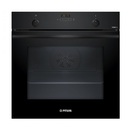 Pitsos PH33M41B3 Φούρνος ατμου  ,71 ,A+,HydroPure:Τηλεσκοπικός μηχανισμός,Βυθιζόμενοι διακόπτες: