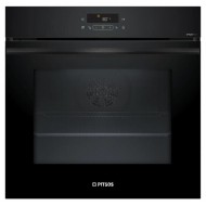Pitsos PH38M21B3 φούρνος, Μαύρος με Πυρόλυση και Λειτουργία Air Fry ,Α+,