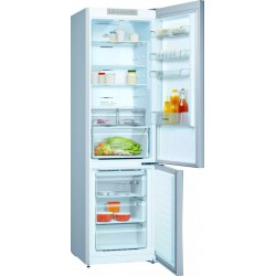 Pitsos PKNB39VLE2 Ψυγειοκαταψύκτης (400lt) ΙΝΟΧ, Full NoFrost A++ (υψ203xπλ60)