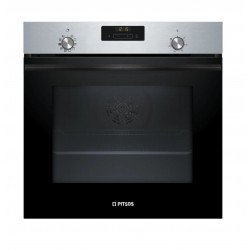 Pitsos PH22S40X3 εντοιχισμένος φούρνος inox,ThermoFlow Steam:,Α+,EcoClean:,Βυθιζόμενοι διακόπτες,Υδρόλυση