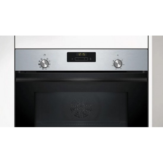 Pitsos PH22S40X3 εντοιχισμένος φούρνος inox,ThermoFlow Steam:,Α+,EcoClean:,Βυθιζόμενοι διακόπτες,Υδρόλυση