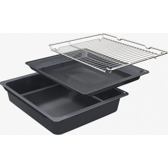 Pitsos PH22S40X3 εντοιχισμένος φούρνος inox,ThermoFlow Steam:,Α+,EcoClean:,Βυθιζόμενοι διακόπτες,Υδρόλυση