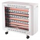 Princess PAR-2400 W , σε Μπεζ και Γκρι Χρώμα ,, 5 λάμπες χαλαζία (4+1) , έως 30m².    66 x 26 x 53εκ