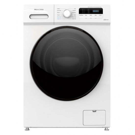 Princess WMBΑ12PAR Πλυντήριο Ρούχων 12kg ,1400 στροφές ,Inverter μοτέρ,Τεχνολογία Ατμού Super Spa Princess WMBΑ12PAR Πλυντήριο Ρούχων 12kg ,1400 στροφές ,Inverter μοτέρ,Τεχνολογία Ατμού Super Spa