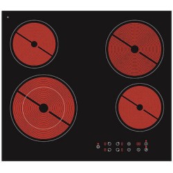 Princess PS 55500 Κεραμική Εστία Αυτόνομη 56x49εκ.,με 4 ζώνες μαγειρέματος