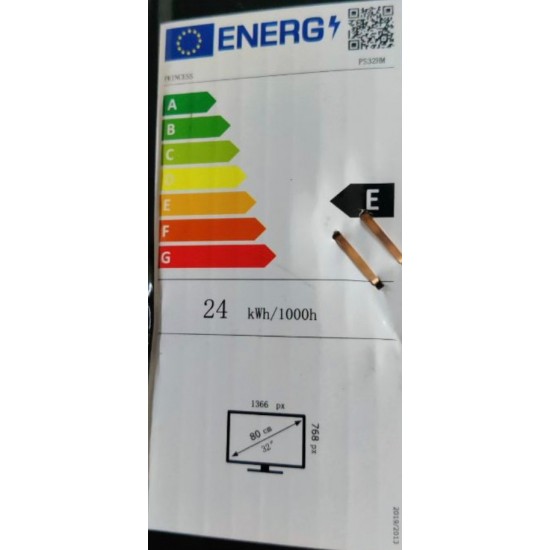Princess PS32HM Smart Τηλεόραση 32" HD Ready Edge LED,Wi-Fi