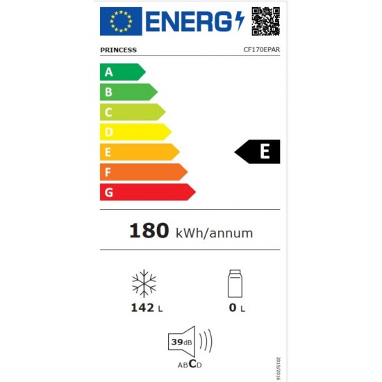 Princess CF170 ΕPAR Καταψύκτης Μπαούλο 142lt Princess CF170 ΕPAR Καταψύκτης Μπαούλο 142lt