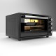 Princess MOV45L Ηλεκτρικό Φουρνάκι 45lt με 3 Εστίες και Grill ,(M) Ισχύς: 2.950W ,Λειτουργία θερμού αέρα,Λειτουργιών Ψησίματος: 6