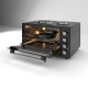 Princess MOV45L Ηλεκτρικό Φουρνάκι 45lt με 3 Εστίες και Grill ,(M) Ισχύς: 2.950W ,Λειτουργία θερμού αέρα,Λειτουργιών Ψησίματος: 6