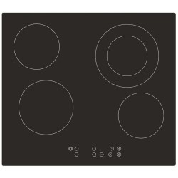 Princess PS605 Κεραμικές Εστίες Αυτόνομες με Λειτουργία Κλειδώματος .Χρώμα: Μαύρο