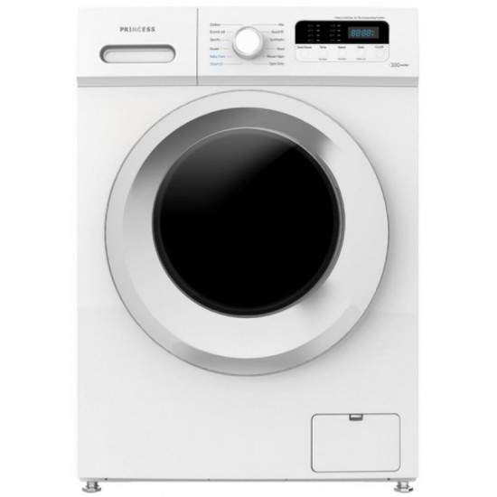 Princess WMBA 7PAR Πλυντήριο Ρούχων 7kg 1200 Στροφών