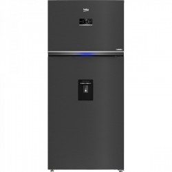 Beko RDNE650E40DZXBRN Ψυγείο Δίπορτο NoFrost Υ187xΠ83xΒ76εκ. Μαύρο ,Αναστρέψιμη Πόρτα