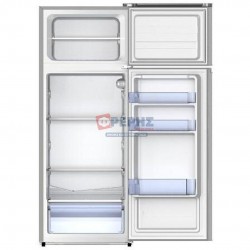 PRINCESS RDS-275PAR Ψυγείο Δίπορτο Ασημί,στατικο(low frost) υψ143 Χπλ55 Χ βαθ55