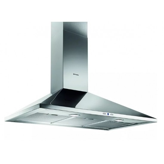 Pyramis Plus Απορροφητήρας Kαμινάδα Tετράγωνη (60cm) Inox (065024001)