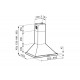 Pyramis Ecoline 60 (065030801) Απορροφητήρας Καμίνι Inox 60cm,600m3/h Pyramis Ecoline 60 (065030801) Απορροφητήρας Καμίνι Inox 60cm,600m3/h
