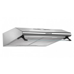 Pyramis Essential Απορροφητήρας  με 2 Μοτέρ (60cm) Inox (065029502),550m3/h, με 2 μοτέρ και 2 μεταλλικά φίλτρα!
