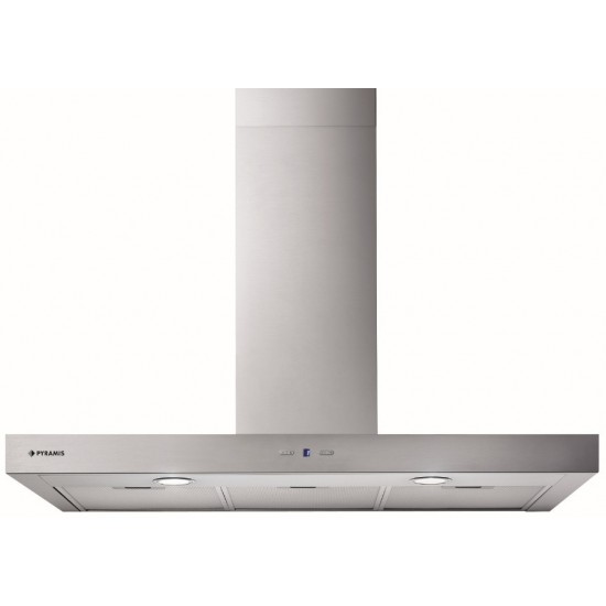 Pyramis Premium Agilo Απορροφητήρας Καμινάδα (90cm) Inox (065030601)
