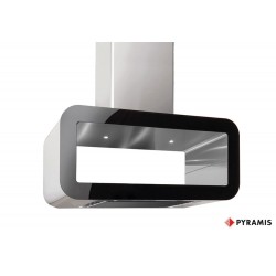 Pyramis Corso Elegant Απορροφητήρας Νησίδα (90cm) Inox (065021701)