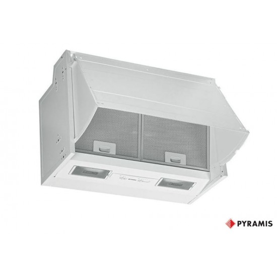 Pyramis Turbo Απορροφητήρας Πτυσσόμενος (60cm) White (065023701) Pyramis Turbo Απορροφητήρας Πτυσσόμενος (60cm) White (065023701)