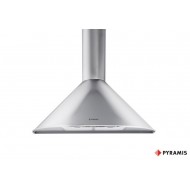 Pyramis Classic Απορροφητήρας Καμινάδα Στρογγυλή (90cm) Inox (065017901)