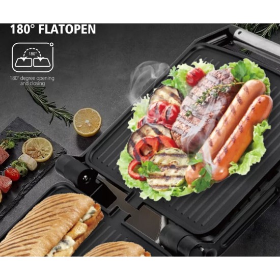 Raf R-2682 ΤΟΣΤΙΕΡΑ ΨΗΣΤΙΕΡΑ για 4 Τοστ ,Inox ,Panini Grill, Ίσιες αντικολλητικές πλάκες Raf R-2682 ΤΟΣΤΙΕΡΑ ΨΗΣΤΙΕΡΑ για 4 Τοστ ,Inox ,Panini Grill, Ίσιες αντικολλητικές πλάκες