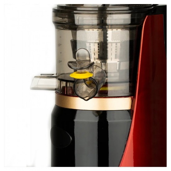 Raf R2831 Αποχυμωτής Αργής Σύνθλιψης 150W  ,2lt  Κόκκινος , με μαυρο χρωμα