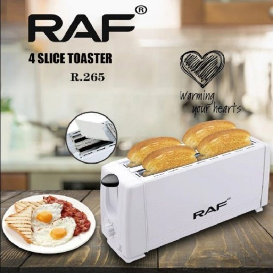 Raf R-265 Φρυγανιέρα 4 Θέσεων 1200W Λευκή Raf R-265 Φρυγανιέρα 4 Θέσεων 1200W Λευκή