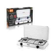 RAF R.8033 – Portable Gas Stove 98015,Επιτραπέζια εστία υγραερίου διπλή