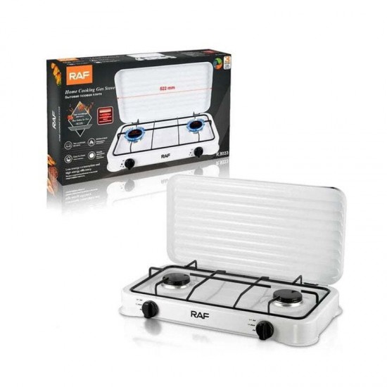 RAF R.8033 – Portable Gas Stove 98015,Επιτραπέζια εστία υγραερίου διπλή