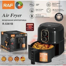 Raf R5237b Air Fryer 3lt Μαύρο 1500w