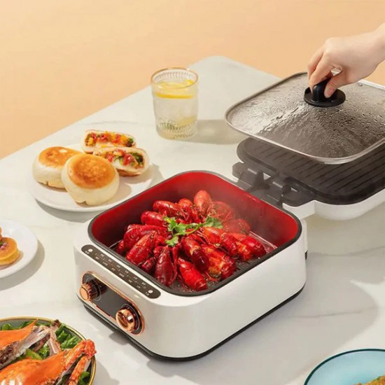 RAF R-5409 Πολυμηχάνημα- ψησταριά πολυμάγειρας 3 σε 1 ,