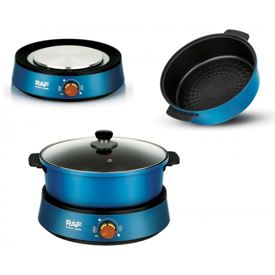 Raf R-5318 Πολυμάγειρας Φουρνάκι Ρομπότ 4lt 1350,λειτουργει ως τηγανι και κατσαρολα 4lt