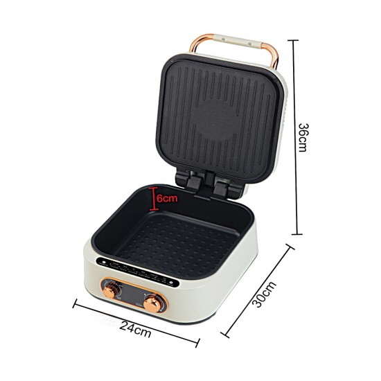 RAF R-5409 Πολυμηχάνημα- ψησταριά πολυμάγειρας 3 σε 1 ,