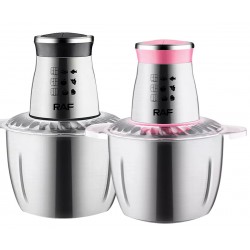 RAF R-7030 Πολυκόπτης - Μούλτι 1000w inox μπώλ σε 3 χρώματα, χωρητικότητα 3,0lt ,4 λεπίδες