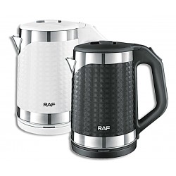 RAF  R-7875 , 2000w χωρητικοτητα 2LT χρωμα  λευκο  μαυρο