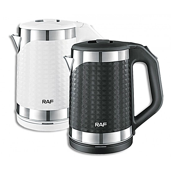 RAF  R-7875 , 2000w χωρητικοτητα 2LT χρωμα  λευκο  μαυρο