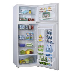 Robin RT-435 Ψυγείο Δίπορτο (311lt) Total No-Frost με Multi-Flow Υ1.52xΠ60xΒ65εκ. Λευκό