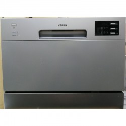 Robin SB-106SIN Πλυντήριο Πιάτων Άνω Πάγκου (55cm) 6 Σερβίτσιων Silver Α+