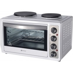 Rohnson R2128 Φουρνάκι 28L Ηλεκτρικός φούρνος με 2 εστίες Rohnson R2128 Φουρνάκι 28L Ηλεκτρικός φούρνος με 2 εστίες