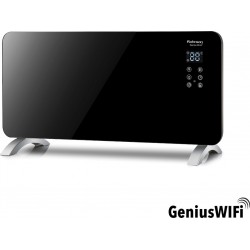 Rohnson R-028 Θερμοπομπός Δαπέδου 2000W με Θερμοστάτη και WiFi ,Κομψή, αντιθερμική γυάλινη επιφάνεια 