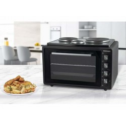 Rohnson R-2142 Ηλεκτρικό Φουρνάκι 42lt με 3 Εστίες,Διπλό τζάμι ασφαλείας Rohnson R-2142 Ηλεκτρικό Φουρνάκι 42lt με 3 Εστίες,Διπλό τζάμι ασφαλείας